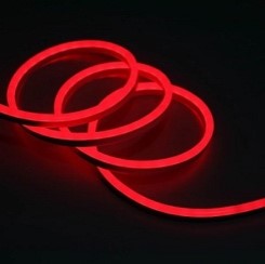 Tira LED NEÓN 2835 Exterior C.Fte – Rojo – 5m 